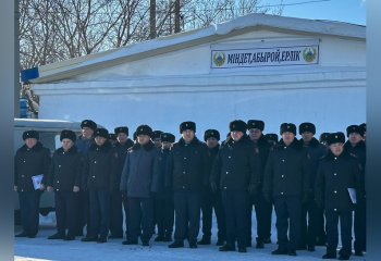 Обновленное здание отдела полиции открыли в Акмолинской области