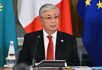 Токаев выступил на Инвестиционном круглом столе «Казахстан-Италия»