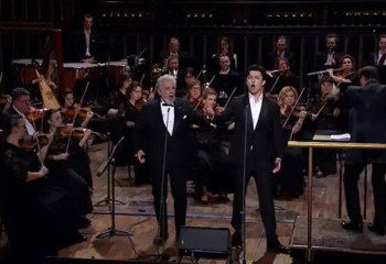 Влюблены в одну девушку: о чем песня Димаша и Пласидо Доминго