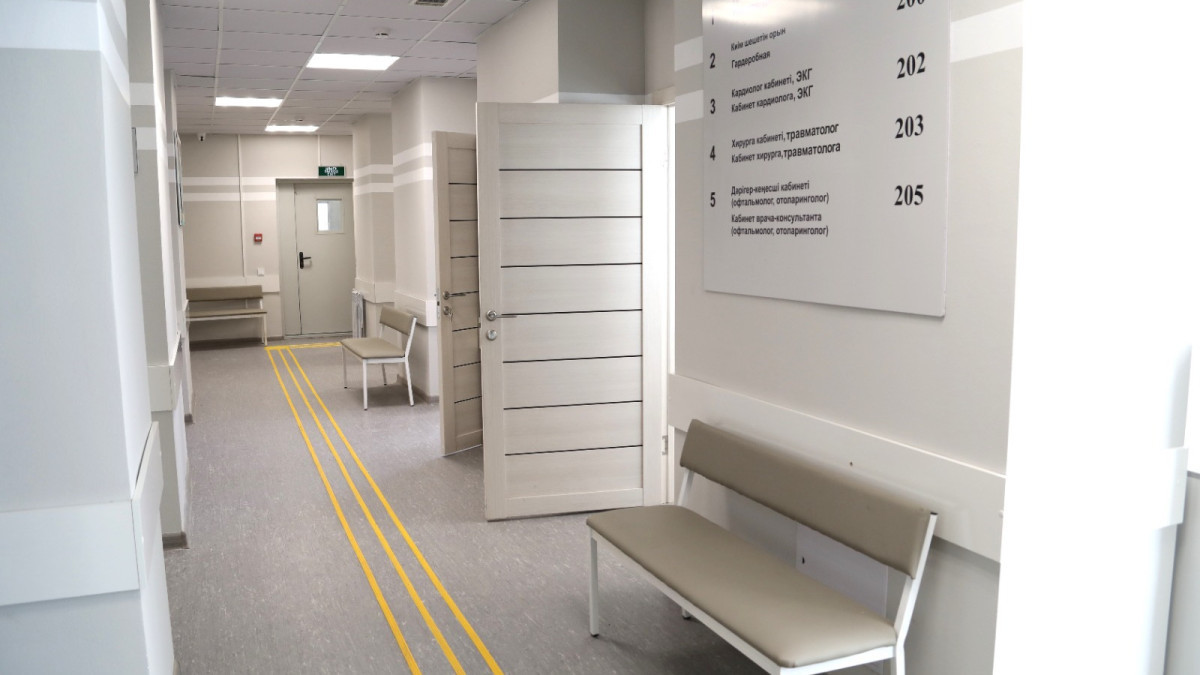 Семейно-врачебную амбулаторию построили в Алматы
