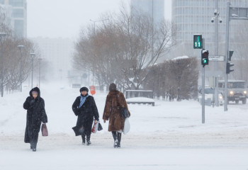 Штормовое предупреждение на 22 января объявил «Казгидромет»