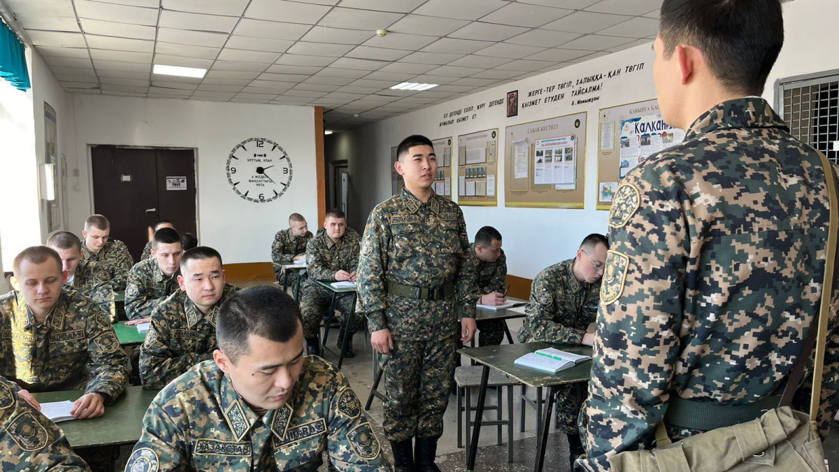  ҚР Ұлттық ұланы «Орталық» өңірлік қолбасшылығының баспасөз қызметі 