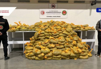 Ыстамбұл әуежайында 568 кг есірткі тәркіленді