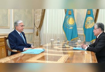 Tokayev receives Chairman of Executive Committee of International Fund for Saving the Aral Sea