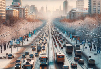 Жер сілкінісінен кейін 19 мыңға жуық көлік Алматыдан кетіп қалған