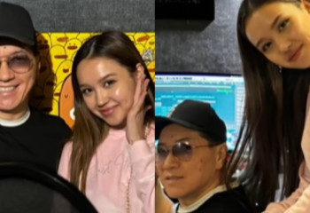 Әнші Сәкен Майғазиев жас қызбен көзге түсті