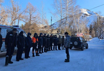 2100 куб. м снега сошло в горах Восточного Казахстана