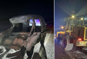 Водитель погиб в ДТП с погрузчиком в области Жетiсу