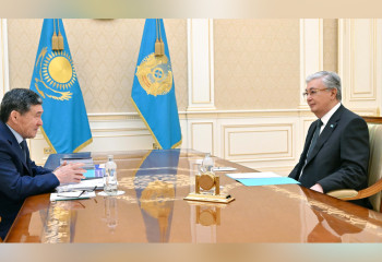 Президент белгілі экономист, қоғам қайраткері Оразалы Сәбденді қабылдады