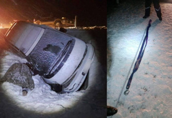 Арқан үзіліп кеткен: Абай облысында жол апатынан жүргізуші қайтыс болды