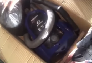 Гашиш перевозили в коробке с пылесосом