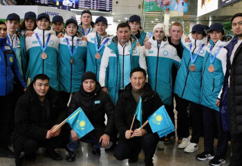 Астаналықтар Канвон Олимпиадасының жүлдегерлерін күтіп алды