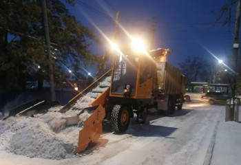 Астанадан бір күнде 34 мың текше метрден аса қар шығарылды