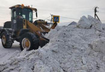 Астанадан бір түнде 42 мың текше метрден астам қар шығарылды