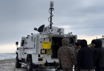 Машины радиационной разведки «Алан-2» испытали на полигоне