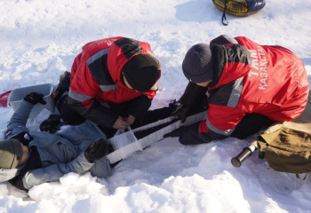 Құтқарушылар жабдықталмаған жерлерде стюбпен сырғанаудың қаншалықты қауіпті екенін айтты