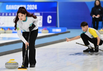 Канвон-2024: қазақстандық керлингшілер Германия спортшыларына есе жіберді