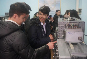 День открытых дверей провели в алматинском военном институте