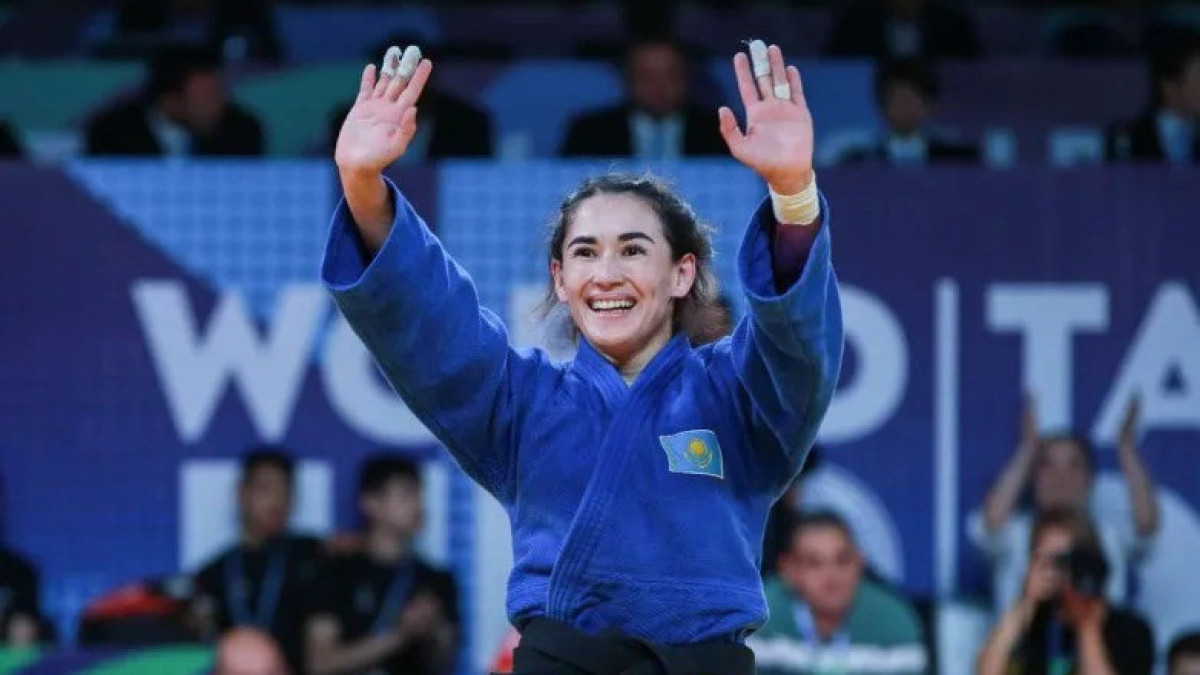 Kazakhstani Abujakynova wins bronze at  judo tournament in Portugal