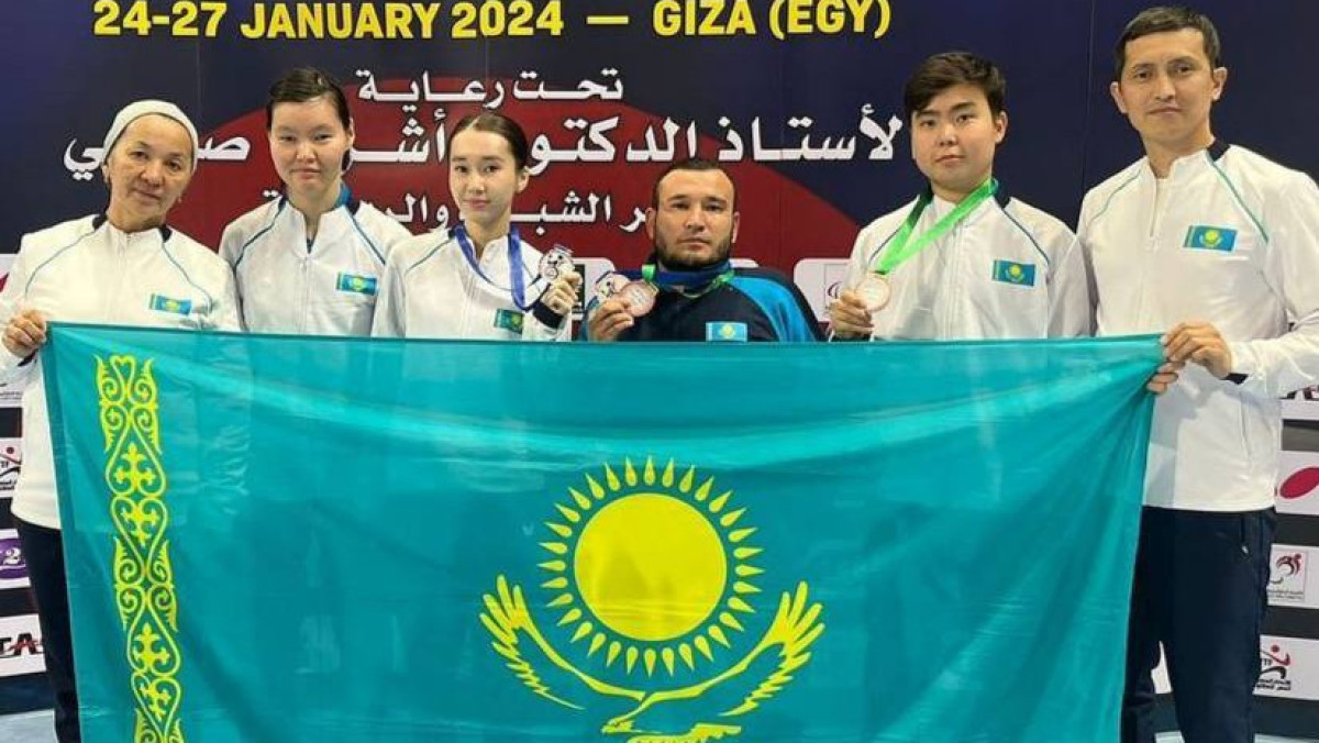 Две медали завоевали пара спортсмены Казахстана на открытом чемпионате в Египте