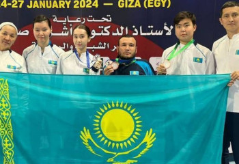 Athletes from Kazakhstan win two medals at open championship in Egypt