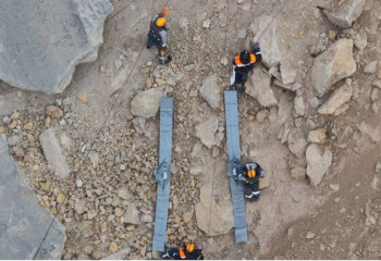 Майқайыңдағы апат: Жоғалған автобустың дөңгелегі табылды