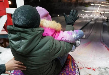 Где можно покататься на ледовых горках в Астане