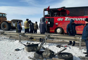 Жамбыл облысында 26 көліктің қатысуымен жол апаты болды