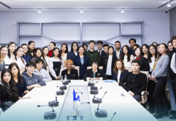 AIU students discuss opportunities for Kazakhstan's participation in BRICS