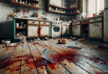 Сын забил отца стаканом насмерть в Мангистауской области