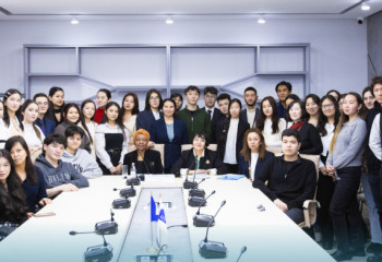 Возможности участия Казахстана в BRICS обсудили студенты AIU