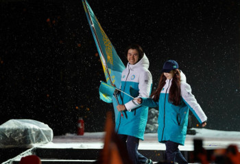 Қазақстан жасөспірімдер құрамасы Олимпиаданың жабылу салтанатына қатысты