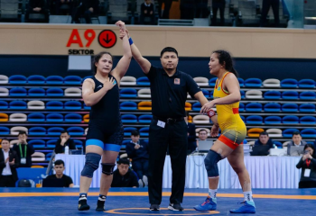 В Казахстане определили самых сильных в женской борьбе