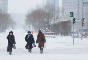 В большинстве регионов Казахстана объявлено штормовое предупреждение