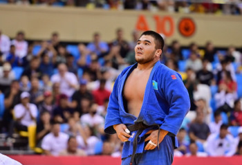 Kazakhstani Nurlikhan Sharkhan wins bronze medal at Grand Slam in Paris