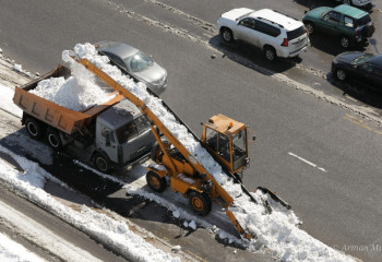 Почти 270 тыс. рейсов на полигоны: как улицы Астаны очищают от снега