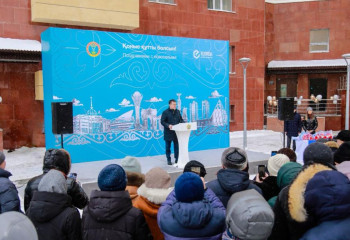 Астанада құрылысы он бір жыл бойы салынған тұрғын үй кешені тапсырылды