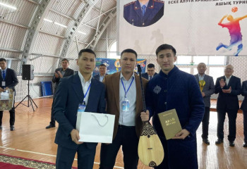 В области Абай прошел турнир по волейболу, посвященный памяти Муратбека Жуманбаева