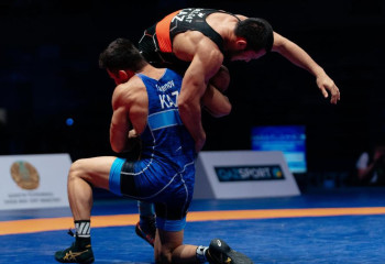 Определены победители и призеры чемпионата Казахстана по вольной борьбе