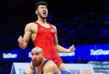 Әлем чемпионы Ризабек Айтмұхан ел чемпионатының финалына шықты