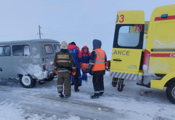 Қостанай облысында қар құрсауынан 24 адам құтқарылды