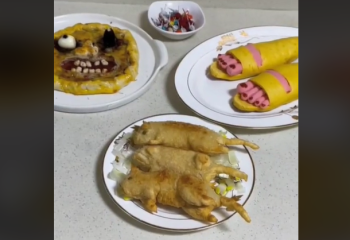 Жена приготовила мужу на ужин крыс и ноги в шлепанцах