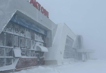 Аэропорт Актобе закрыт из-за бурана