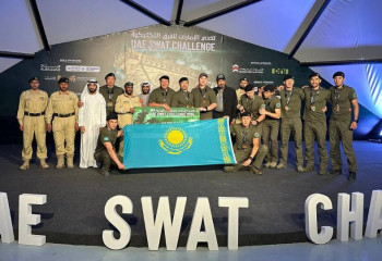 Мемлекеттік күзет қызметі Дубайда өткен халықаралық жарыста қола жүлде алды