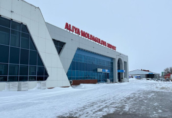 Из-за ухудшения погодных условий в аэропорту Актобе задерживаются рейсы