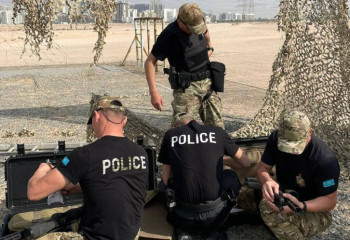 Kazakh Ministry of Internal Affairs take part at THE UAE SWAT Challenge tournament