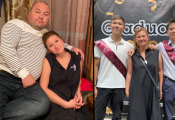 Алматинцы скорбят по погибшей семье Шин