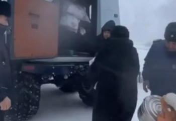 В Акмолинской области спасли роженицу из снежного плена