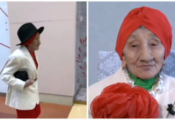 Елордалық 95 жастағы сәнқой әже жұртты таңғалдырды