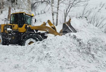 Самопроизвольный сход лавины произошел и в ВКО